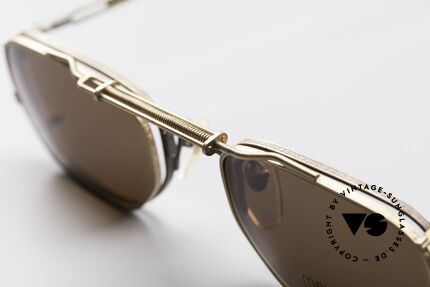 Matsuda 2882 Vintage Brille mit Sonnenclip, ungetragenes Einzelstück für Qualitäts-Liebhaber, Passend für Herren