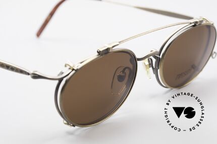 Matsuda 2853 Steampunk Vintage Brille, passend dazu trug Sarah Connor eine MATSUDA Brille, Passend für Herren