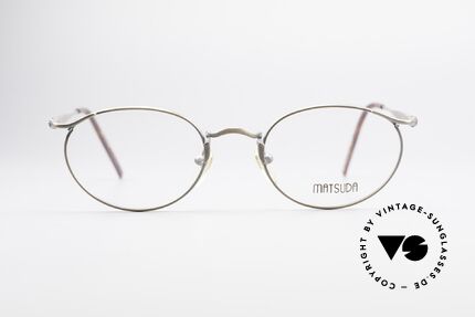 Matsuda 2853 Steampunk Vintage Brille, Größe: small, Passend für Herren