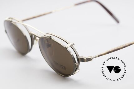 Matsuda 10102 Steampunk Vintage Brille, passend dazu trug Sarah Connor eine MATSUDA Brille, Passend für Herren