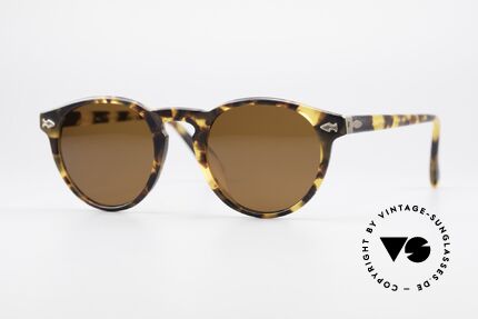 Matsuda 2303 Panto Vintage Sonnenbrille, vintage MATSUDA Sonnenbrille aus den 1990ern, Passend für Herren und Damen