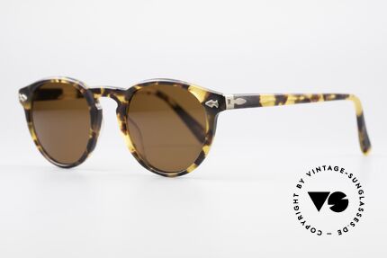 Matsuda 2303 Panto Vintage Sonnenbrille, ein Klassiker in Farbe und Form, SMALL Gr. 44/20, Passend für Herren und Damen