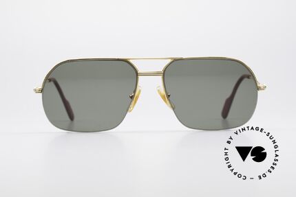 Cartier Orsay Halbrand Luxus Sonnenbrille, Modell aus der Cartier 'Semi-Rimless' Collection, Passend für Herren