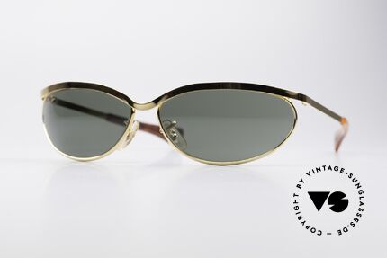 Ray Ban Olympian V Deluxe B&L USA Vintage Sonnenbrille, Deluxe Modell aus der berühmten Olympian Serie, Passend für Herren