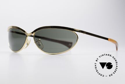 Ray Ban Olympian V Deluxe B&L USA Vintage Sonnenbrille, ein 'made in USA' ORIGINAL aus den Achtzigern, Passend für Herren