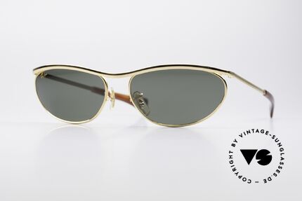 Ray Ban Olympian IV Deluxe B&L Vintage USA Sonnenbrille Details