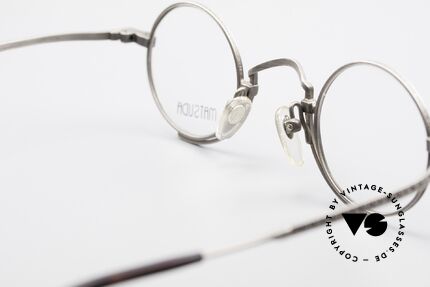 Matsuda 10103 Vintage Designer Brille Rund, ungetragenes Einzelstück für Leute, die sowas schätzen, Passend für Herren und Damen