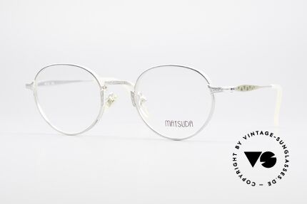 Matsuda 2858 Runde Vintage Designer Brille Details