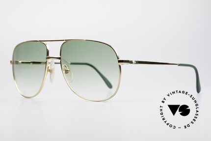 Lacoste 101 Sportliche Aviator Brille XL, in 1980ern produziert und in 90ern nochmal modifiziert, Passend für Herren
