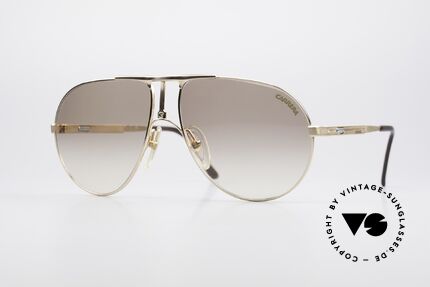 Carrera 5306 Brad Pitt Vintage Sonnenbrille, berühmte vintage Designersonnenbrille von CARRERA, Passend für Herren und Damen