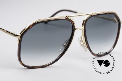 Carrera 5370 Vintage Sonnenbrille Klassisch, KEINE Retrobrille, sondern ein elegantes 90er Original, Passend für Herren