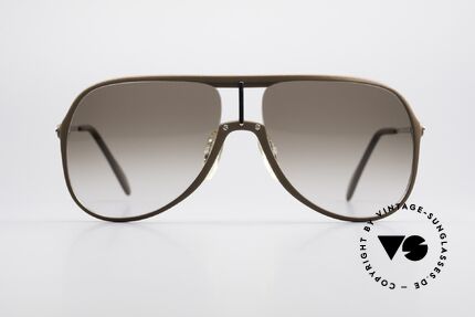 Menrad 727 80er Sonnenbrille Herren, sachliches Herrenmodell von 1982, made in Germany, Passend für Herren