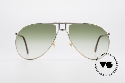 Aigner EA4 80er Luxus Sonnenbrille Herren, nobel modifizierte Pilotenform im eleganten Farbton, Passend für Herren