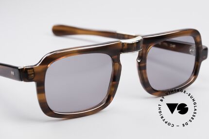 Robert La Roche 15 Rare 70er Falt-Sonnenbrille, authentische 70er Jahre Ware und KEIN RETRO, Passend für Herren