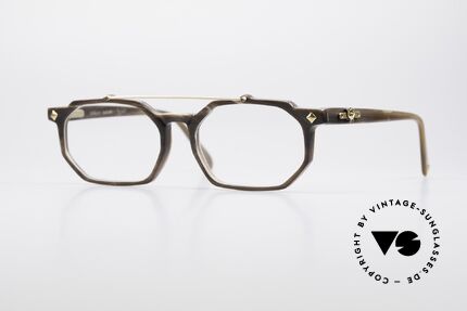MCM München 301 Büffelhorn Vintage Brille 80er, 1980er Jahre vintage Luxus-Hornbrille von MCM, Passend für Herren und Damen