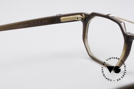 MCM München 301 Büffelhorn Vintage Brille 80er, KEINE Retrobrille; 80er Original mit Fabergé Etui, Passend für Herren und Damen