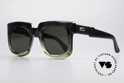 Christian Dior 1202 Monsieur 70er Optyl Brille, unglaubliches Optyl-Material (glänzt noch wie neu), Passend für Herren