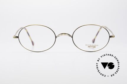 Oliver Peoples OP81AG Kleine Designer Brille Oval, Luxusbrille: verkörpert den Lifestyle von Los Angeles, Passend für Herren und Damen