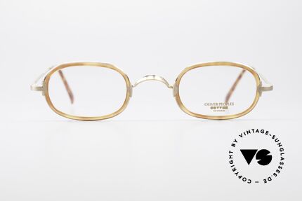 Oliver Peoples Fred Vintage Designer Brille Oval, Luxusbrille: verkörpert den Lifestyle von Los Angeles, Passend für Herren und Damen