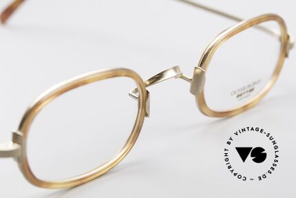 Oliver Peoples Fred Vintage Designer Brille Oval, KEINE Retrobrille, sondern ein 20 Jahre altes Original, Passend für Herren und Damen