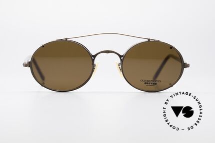 Oliver Peoples 5OVBR Vintage Brille Mit Vorhänger, 1986 gegründet & vom Esprit Los Angeles beeinflusst, Passend für Herren und Damen