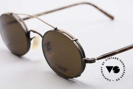 Oliver Peoples 5OVBR Vintage Brille Mit Vorhänger, grandiose Rahmengestaltung (bronze/kupfer metallic), Passend für Herren und Damen