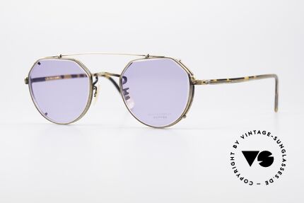Oliver Peoples 12TAG Designer Sonnen Clip Brille, vintage Oliver Peoples Sonnenbrille der frühen 90er, Passend für Herren und Damen