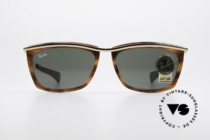 Ray Ban Olympian II B&L Ray-Ban USA Sonnenbrille, alte Ray Ban Designersonnenbrille aus den 80ern, Passend für Herren und Damen