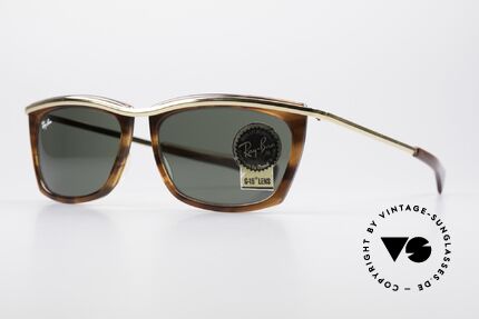 Ray Ban Olympian II B&L Ray-Ban USA Sonnenbrille, mit B&L G15 Qualitätsgläsern (100% UV Schutz), Passend für Herren und Damen