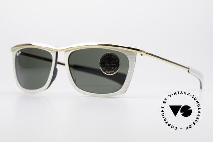 Ray Ban Olympian II Ray-Ban B&L USA Sonnenbrille, mit B&L G15 Qualitätsgläsern (100% UV Schutz), Passend für Herren und Damen
