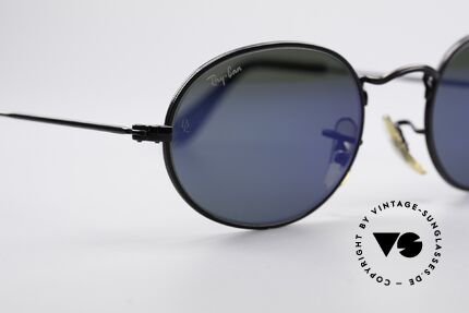 Ray Ban Classic Style I Blau Verspiegelte Sonnenbrille, ungetragen (wie alle unsere vintage USA Ray Bans), Passend für Herren und Damen