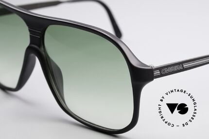 Carrera 5535 70er Jahre Sonnenbrille Optyl, neue Sonnengläser in grün-Verlauf für 100% UV Schutz, Passend für Herren
