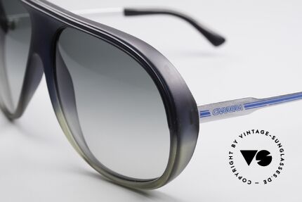 Carrera 5524 70er XXL Sonnenbrille Optyl, neue Sonnengläser in grün-Verlauf für 100% UV Schutz, Passend für Herren