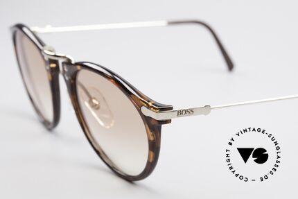 BOSS 5152 - L Panto Sonnenbrille 90er Large, zeitlose Kombination von Farbe, Form & Materialien, Passend für Herren