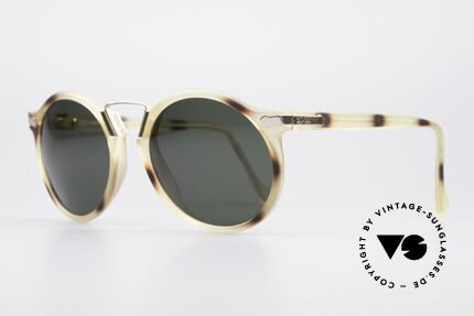 BOSS 5151 Panto Style Sonnenbrille 90er, aus damaliger Kooperation von BOSS und Carrera, Passend für Herren