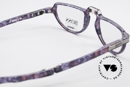 BOSS 5103 Vintage Falt Lesebrille 90er, KEIN RETRO; ein 90er Unikat in interessanter Farbe, Passend für Herren und Damen