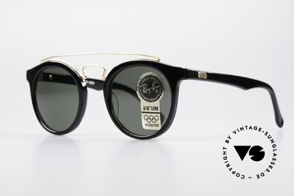 Ray Ban Gatsby Style 4 Bausch Lomb B&L USA Brille, original 90er Jahre - made in USA; KEIN Retro, Passend für Herren und Damen
