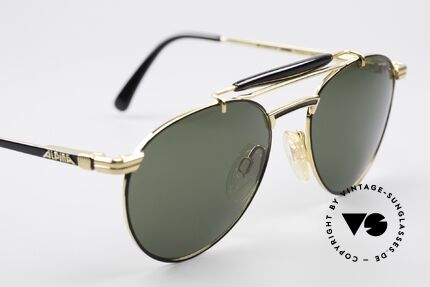 Alpina THE NEW MAN Rare 90er Aviator Sonnenbrille, ungetragen (wie alle unsere Alpina Sonnenbrillen), Passend für Herren und Damen