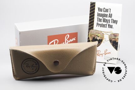 Ray Ban Vintage Square Alte USA B&L Sonnenbrille, Größe: small, Passend für Herren und Damen