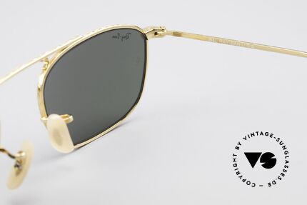 Ray Ban Vintage Square Alte USA B&L Sonnenbrille, original Name: Vintage Square, W2001, G-15, 40mm, Passend für Herren und Damen