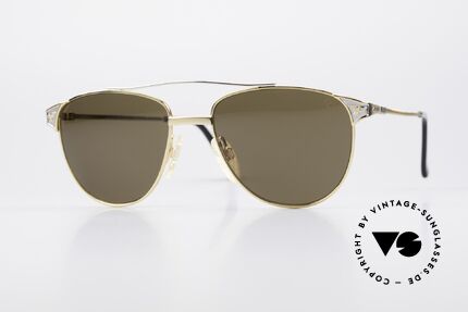 Alpina THE SHERIFF Alte Aviator Sonnenbrille 90er, vintage Sonnenbrille von Alpina im Aviator Design, Passend für Herren und Damen