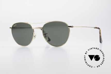 Ray Ban 1940's Retro Round Alte Ray-Ban USA Bausch&Lomb Details
