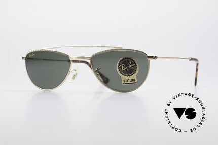 Ray Ban 1940's Retro Aviator Alte Bausch&Lomb Ray-Ban USA, klassische B&L Ray-Ban, USA Designersonnenbrille, Passend für Herren und Damen