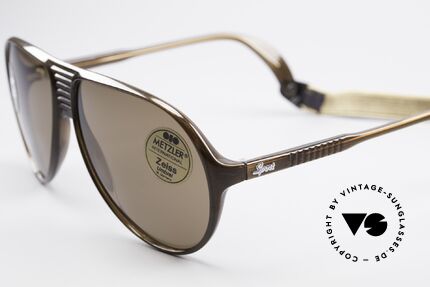 Metzler 0153 Alte 80er Sportsonnenbrille, hochwertiger & solider geht's im Prinzip nicht + Etui, Passend für Herren