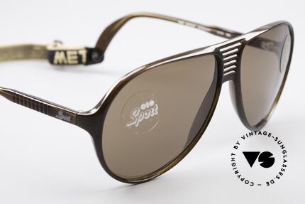 Metzler 0153 Alte 80er Sportsonnenbrille, ungetragen (wie alle unsere METZLER Sonnenbrillen), Passend für Herren