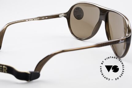 Metzler 0153 Alte 80er Sportsonnenbrille, KEINE Retrobrille, sondern ein 35 Jahre altes Original, Passend für Herren