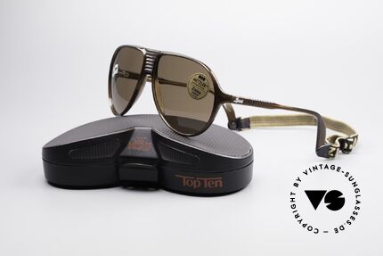 Metzler 0153 Alte 80er Sportsonnenbrille, Größe: large, Passend für Herren
