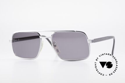 Metzler 7615 Vintage Herren Sonnenbrille, klassische Herrensonnenbrille der frühen 80er, Passend für Herren