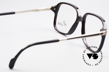 Metzler 0364 No Retrobrille 80er Vintage, die Fassung ist beliebig verglasbar (optisch / Sonne), Passend für Herren