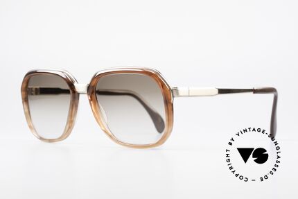 Metzler 6615 Echt 80er Vintage Sonnenbrille, Metallfassung mit fest verschraubten Kunststoffringen, Passend für Herren